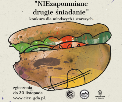 Grafika: Konkurs „NIEzapomniane drugie śniadanie"